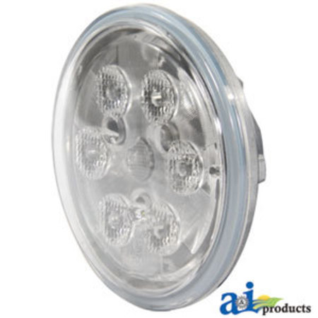 A & I PRODUCTS Sealed Beam, LED, Trapezoid, 4 1/2" Diameter 6" x6" x3" A-WL2116